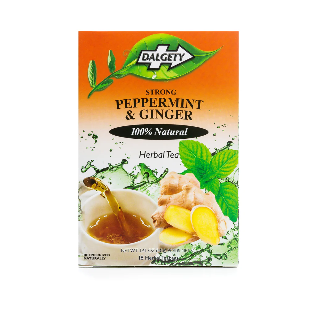 Dalgety Pure Peppermint & Ginger Herbal Tea 40g