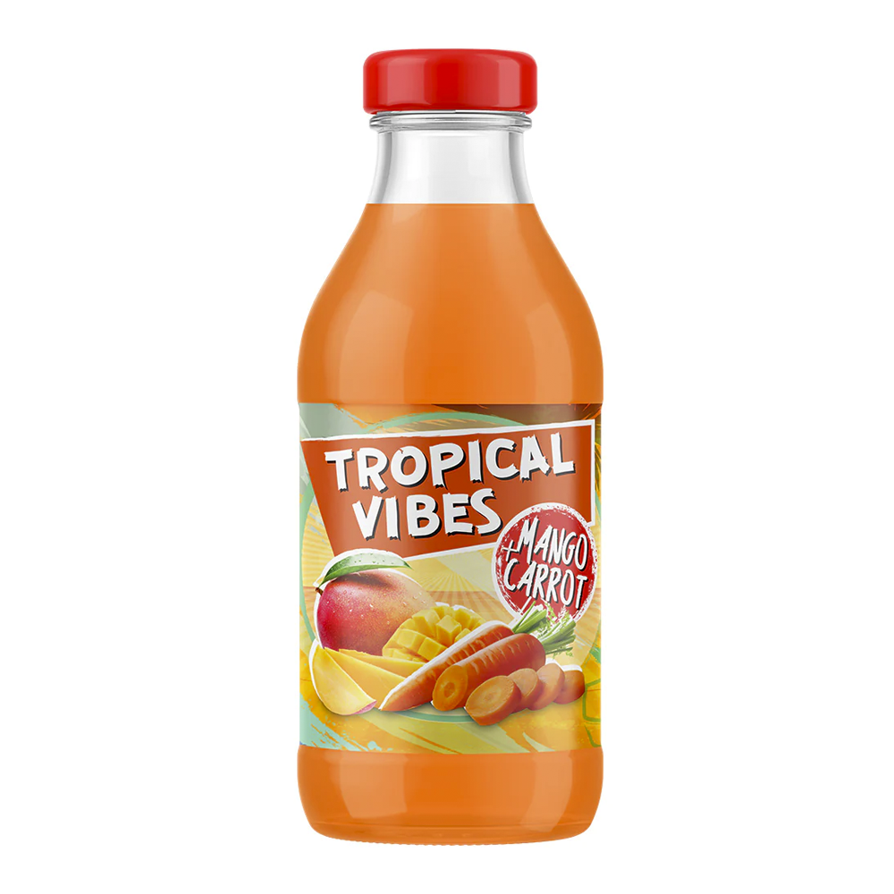 Tropical Vibes Mango & Carrot 330ml