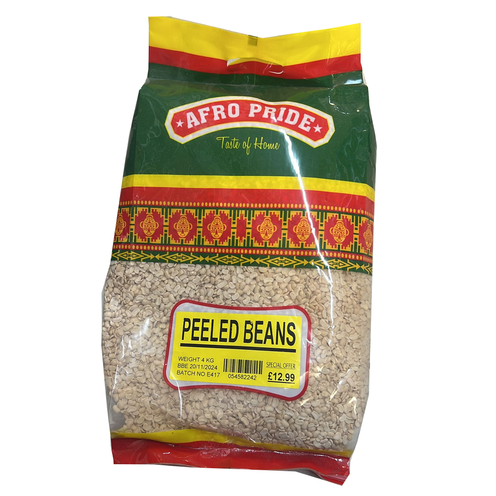 Afro Pride Peeled Beans 4Kg