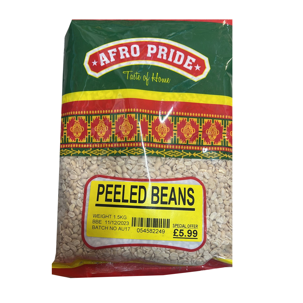 Afro Pride Peeled Beans 1.5Kg