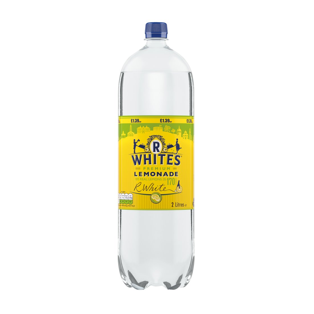 R Whites Lemonade 2L