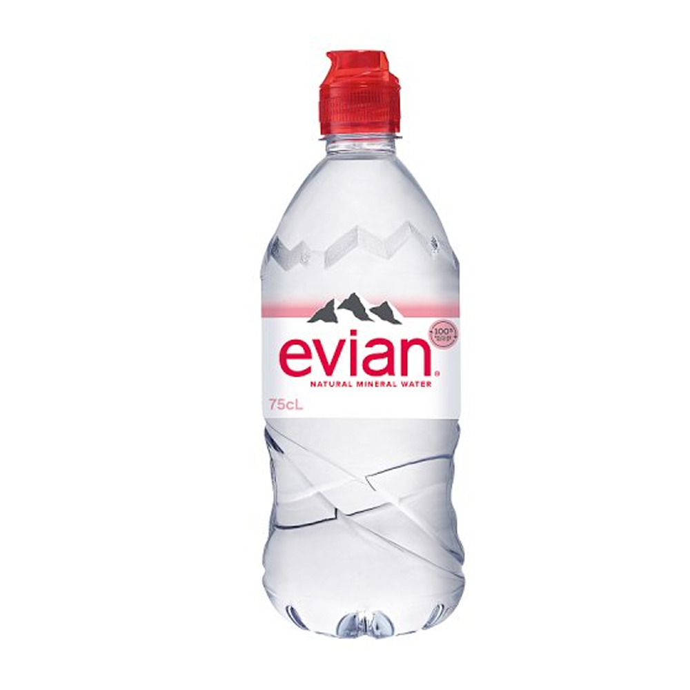 Evian Natural Mineral Water 75cl