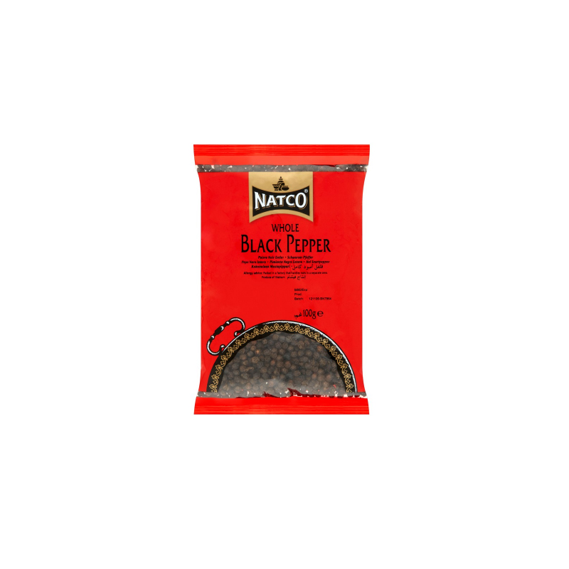 Whole Black Pepper 100g