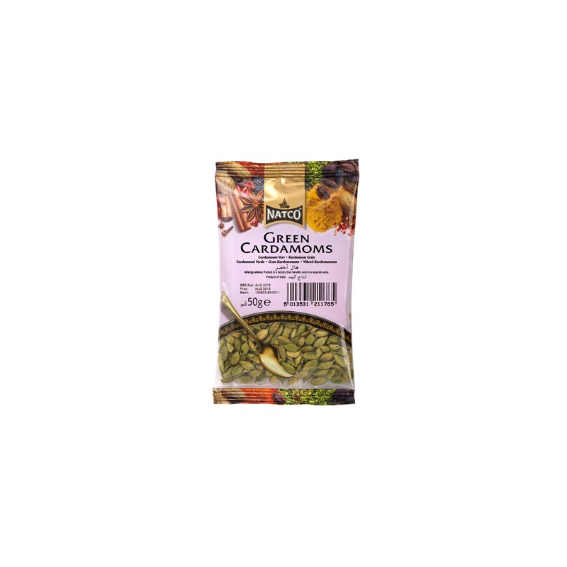 Green Cardamoms 50g