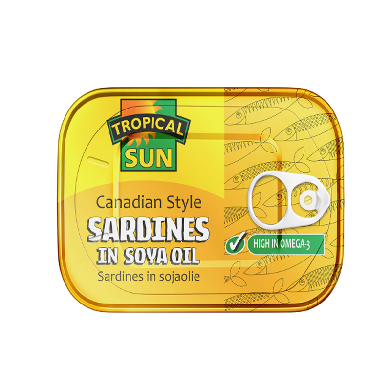 Tropical Sun Sardines in Soya Oil 106g