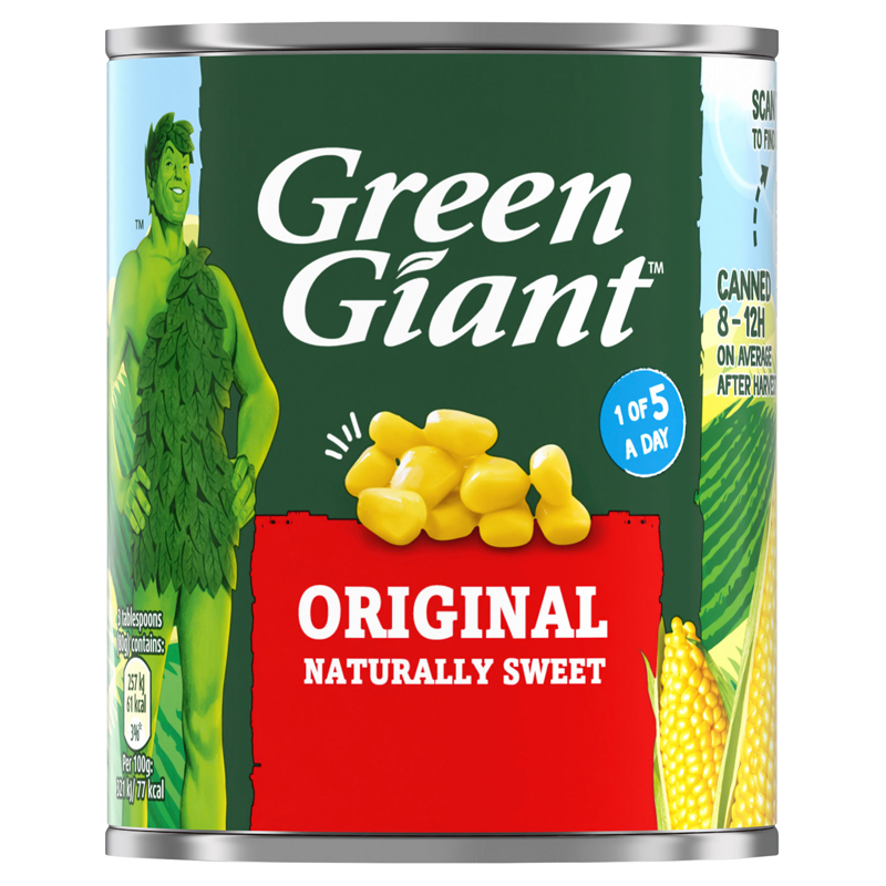 Green Giant Original Naturally Sweet Corn 340g