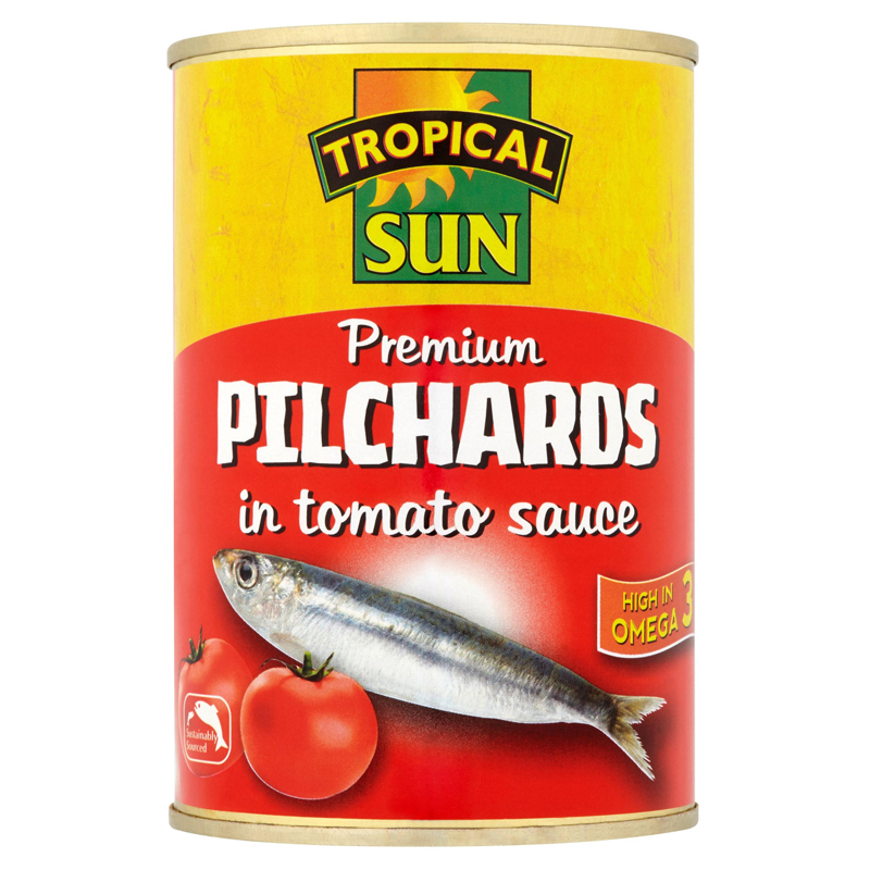 Tropical Sun Pilchards in Tomato Sauce 400g