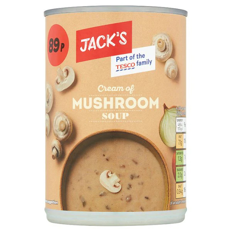 Jack's Mushroom Soup 400g