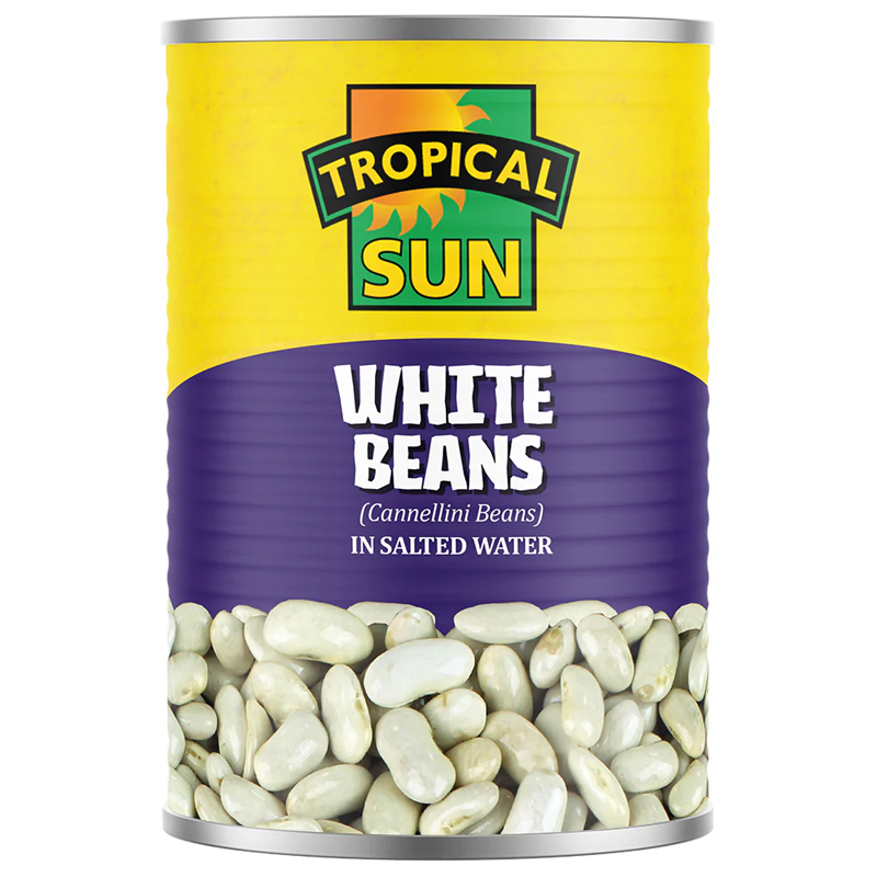 Tropical Sun White Beans 400g
