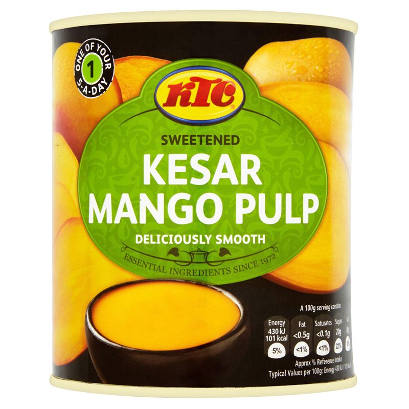 KTC Kesar Mango Pulp 850g