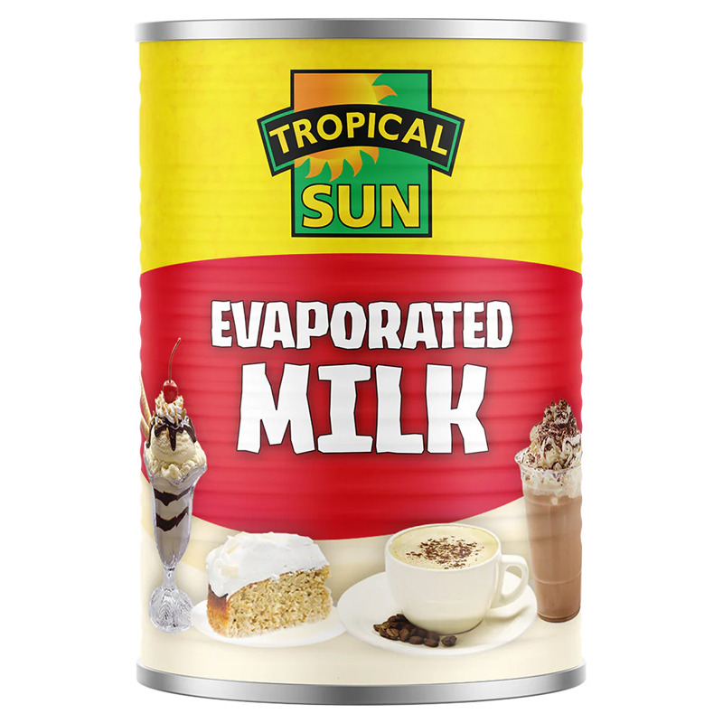 Tropical Sun Evaporated Milk 381Ml