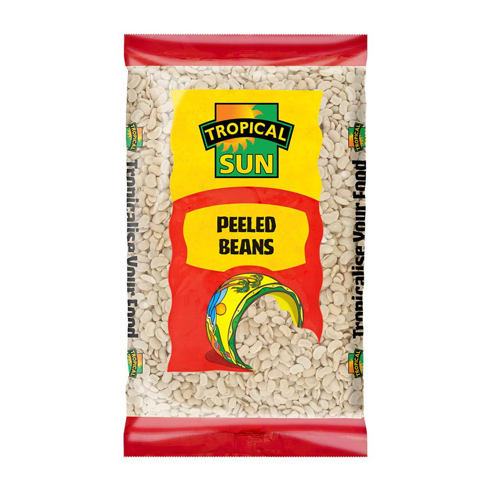 Tropical Sun Peeled Beans 500g