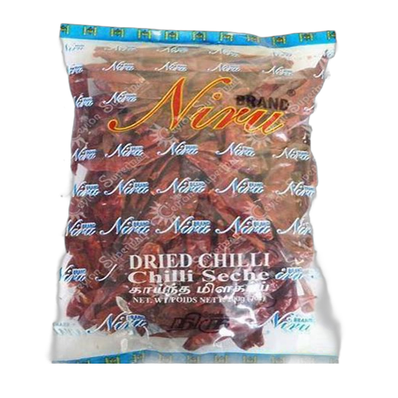 Niru Dried Whole Red Chilli 100g
