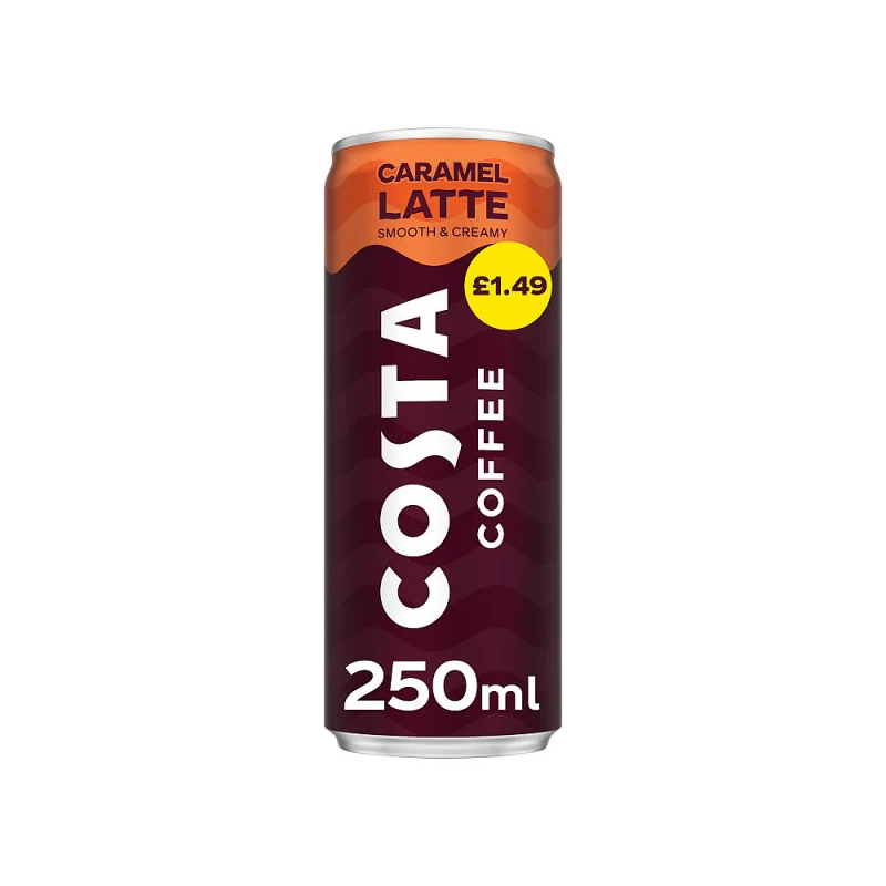 Costa Coffee Caramel Latte 250ml