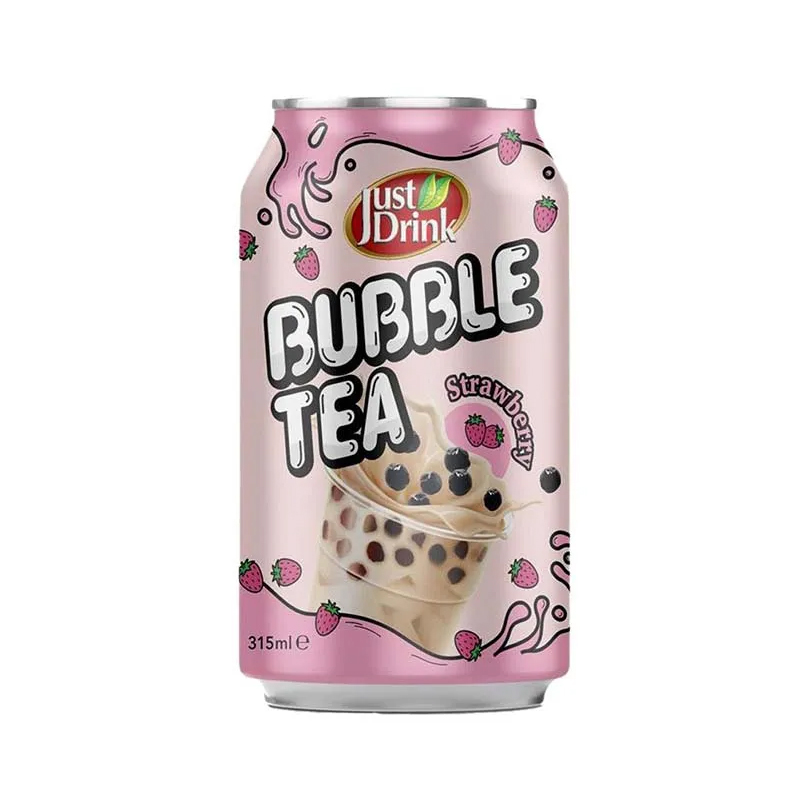 Just Drink Bubble Tea Strawberry 315ml