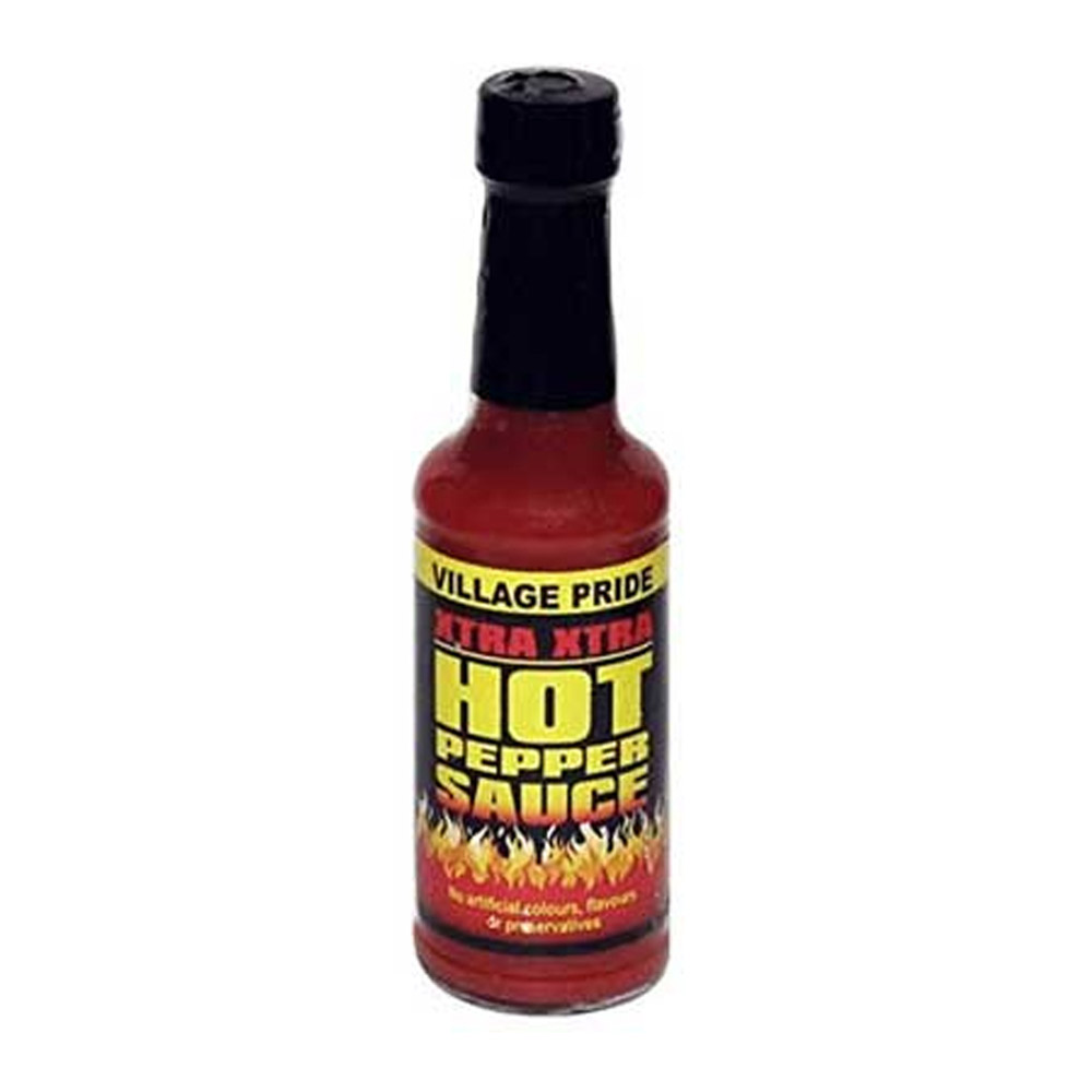Village Pride Xtra Xtra Hot Pepper Sauce 150g