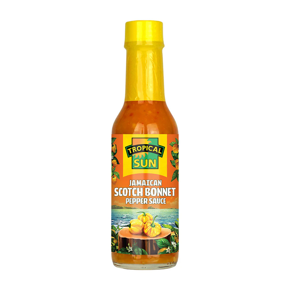 Tropical Sun Jamaican Scoth Bonnet Pepper Sauce 192ml