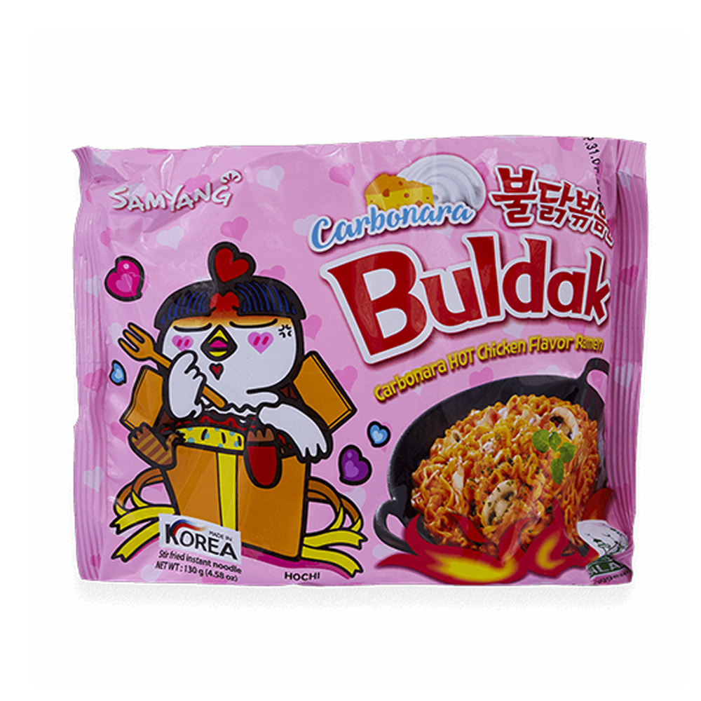 Buldak Hot Chicken Carbonara Flavour Ramen