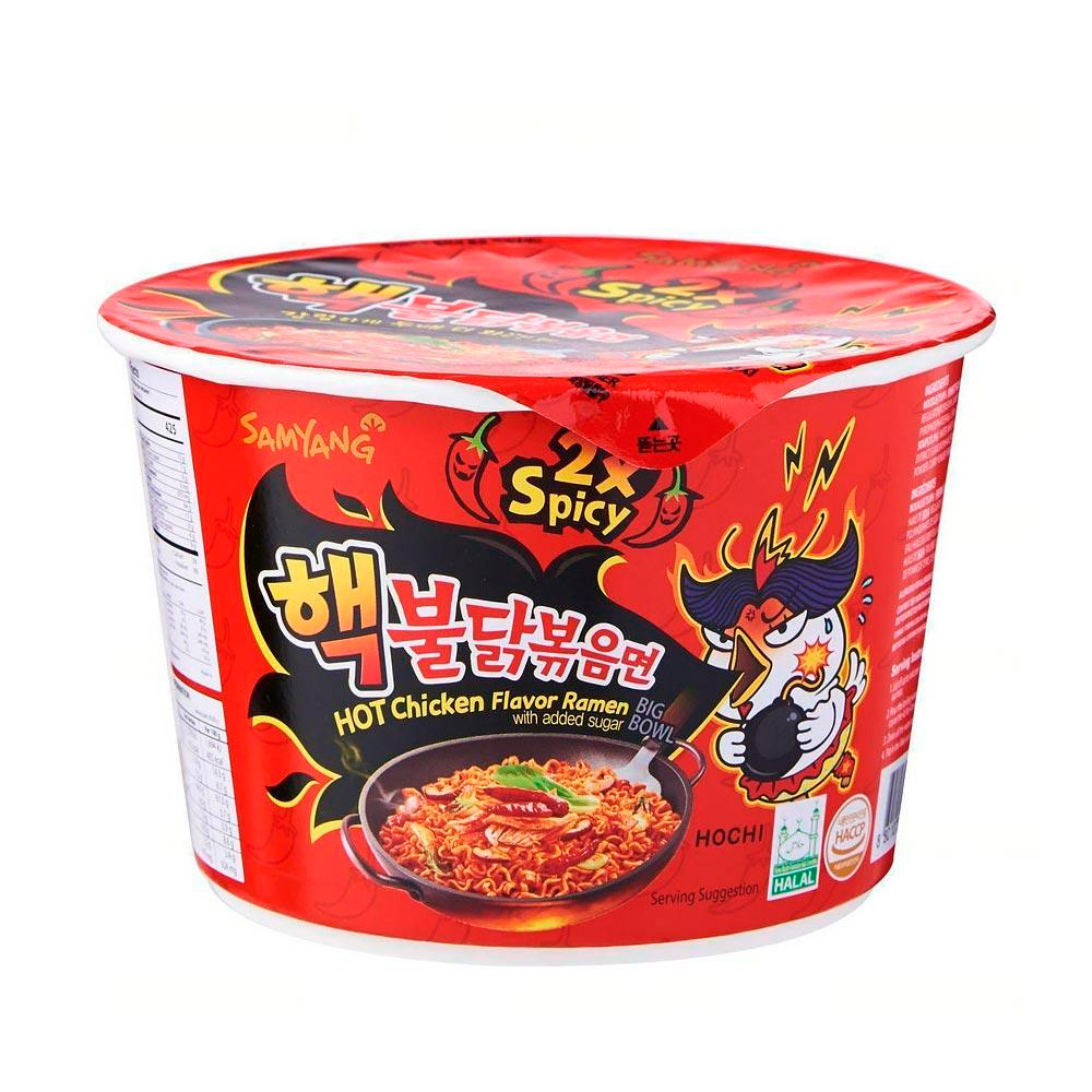 Samyang 2XSpicy Hot Chicken Flavour Big Bowl Ramen-105g