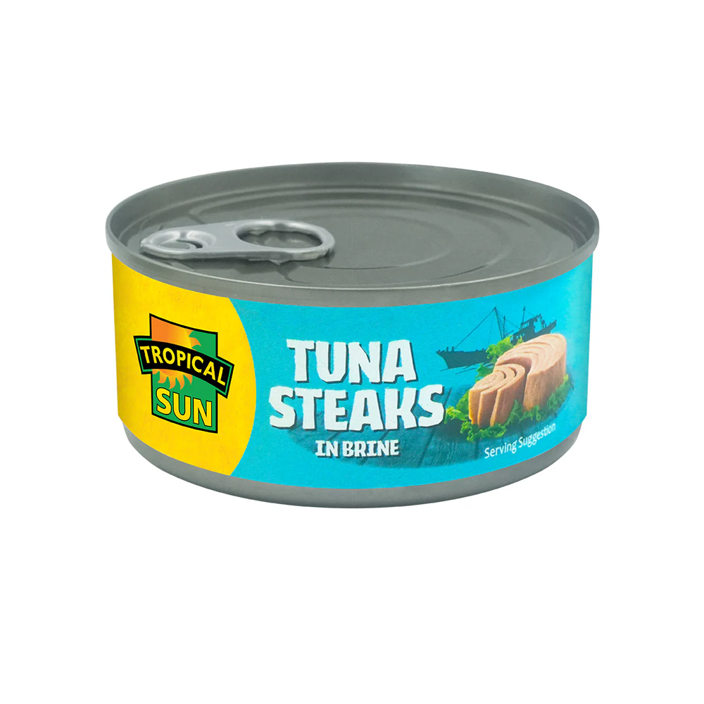 Tropical Sun Tuna Steaks in Brine