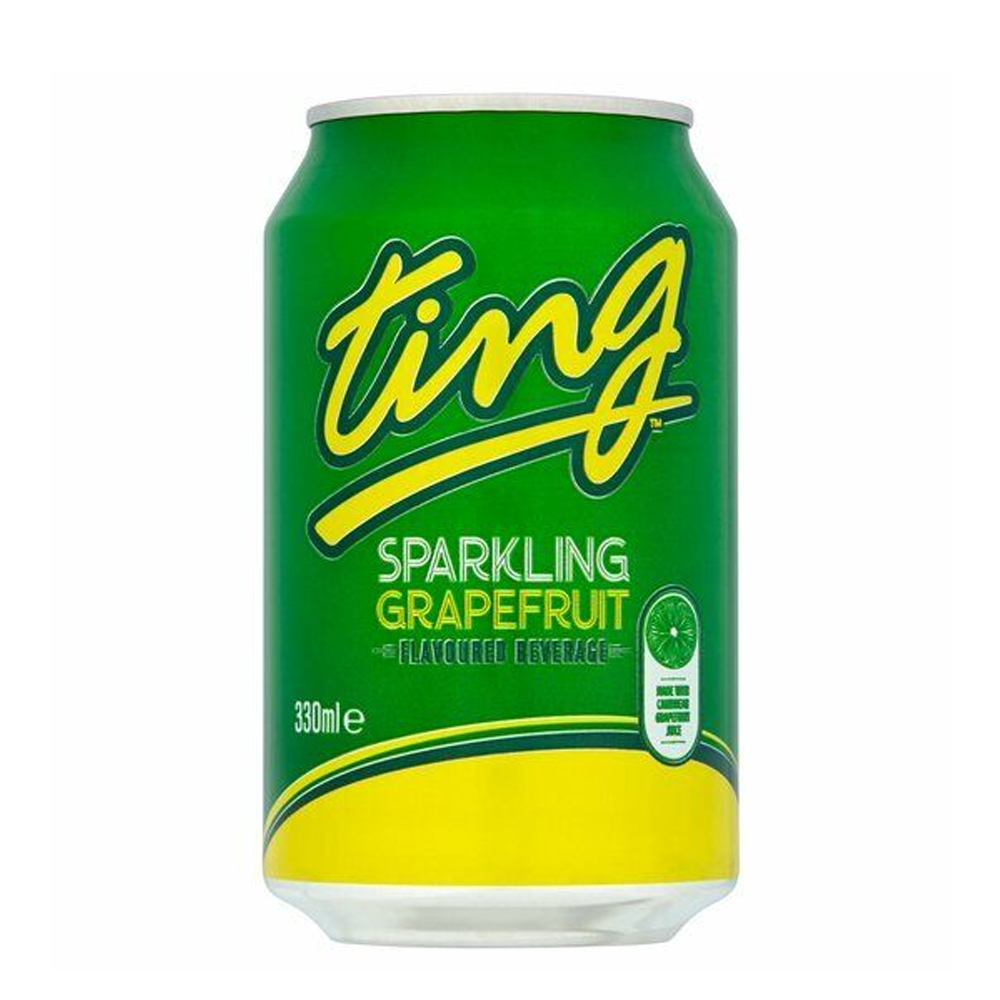 Ting Sparkling Grape fruit Soft Drink 330ml