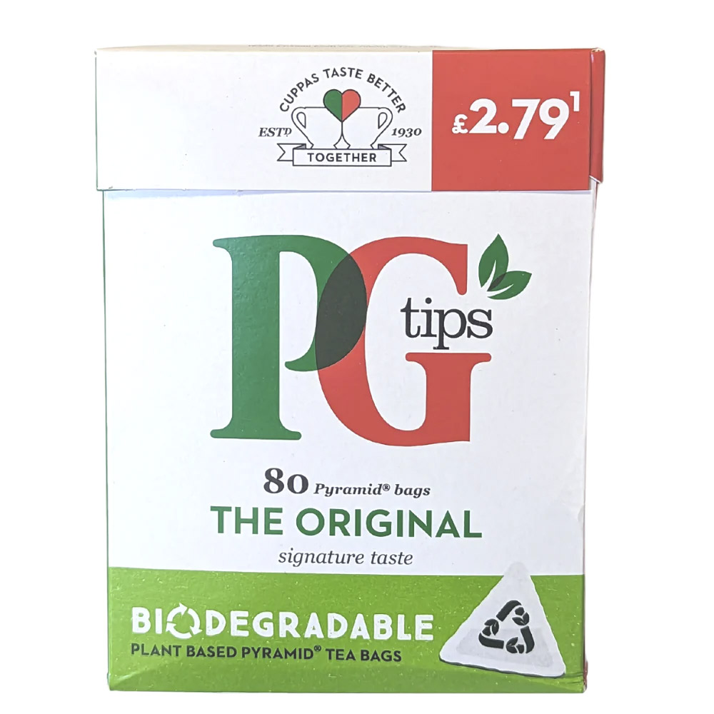 PG Tips The Original 80 Tea Bags