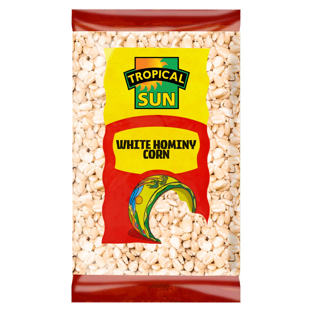Tropical Sun White Hominy Corn 500g