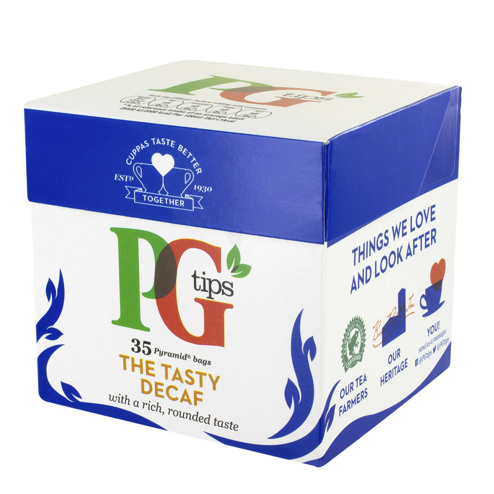 PG Tips Decaf Black Tea Bags