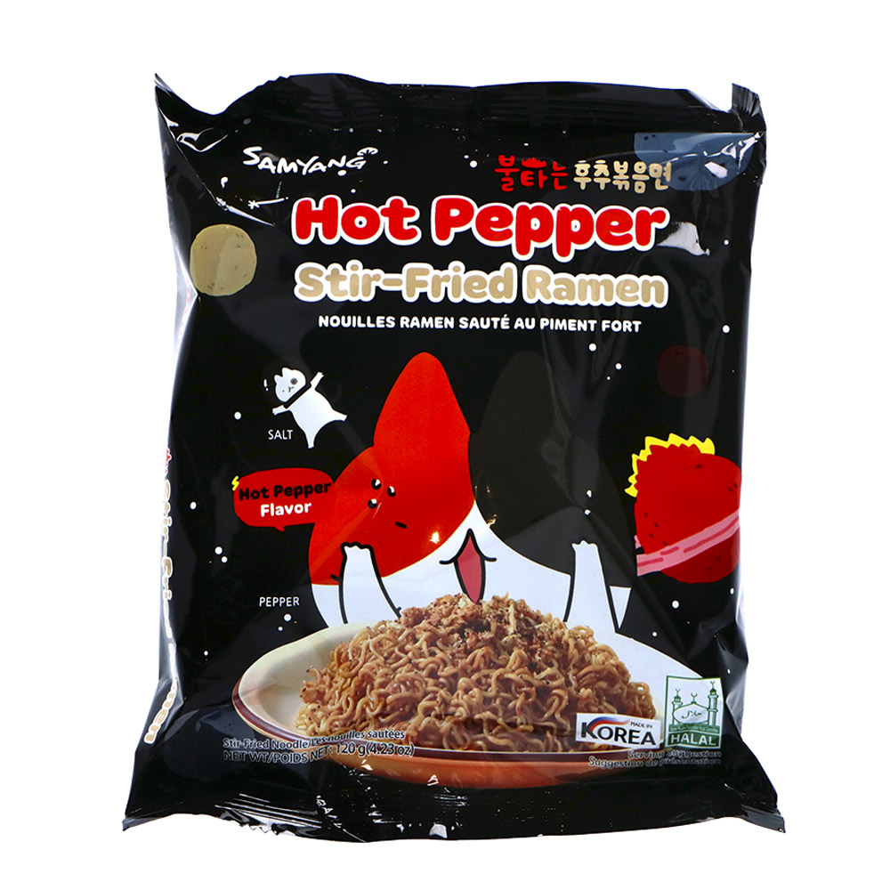 Samyang Hot Pepper Stir Fried Ramen 120g