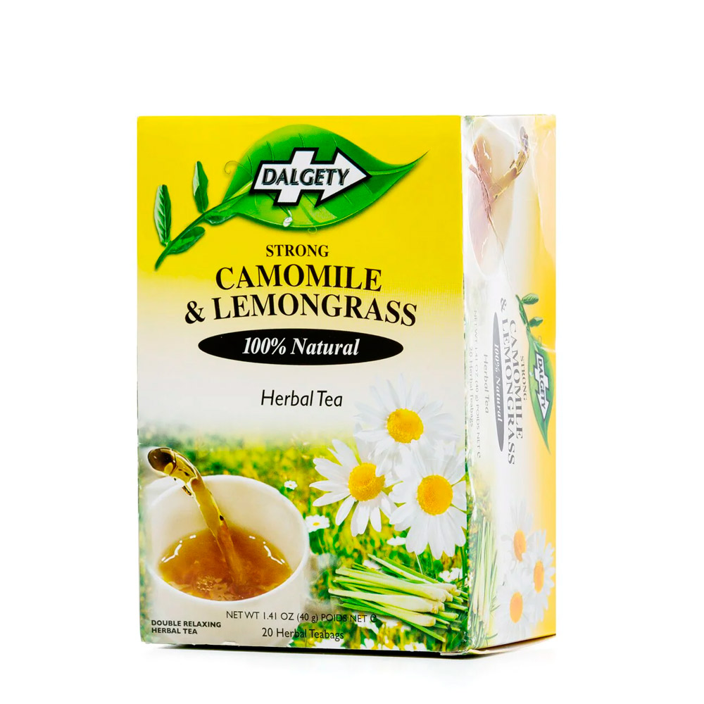 Dalgety Camomile & Lemon Grass Herbal Tea 40g