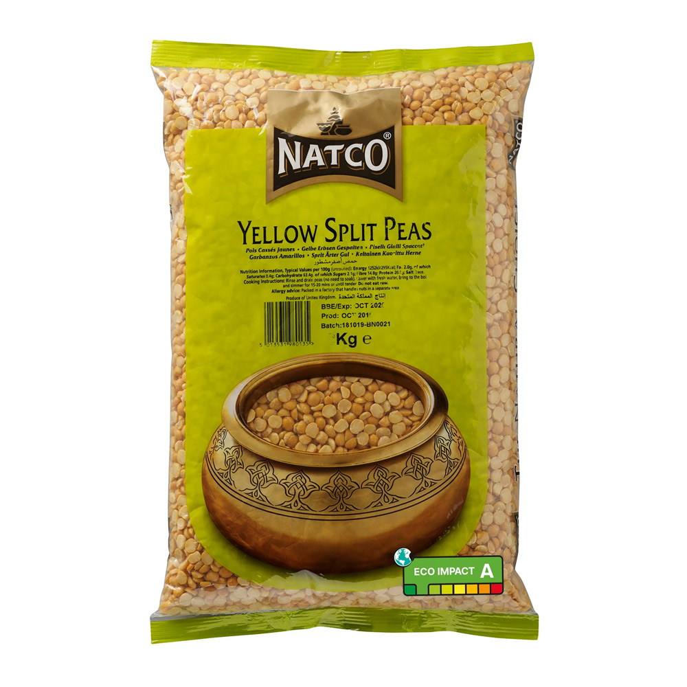 Yellow Splits Peas 2Kg